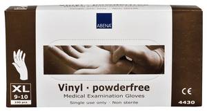 Vinylhandske XL 100/fp Transp