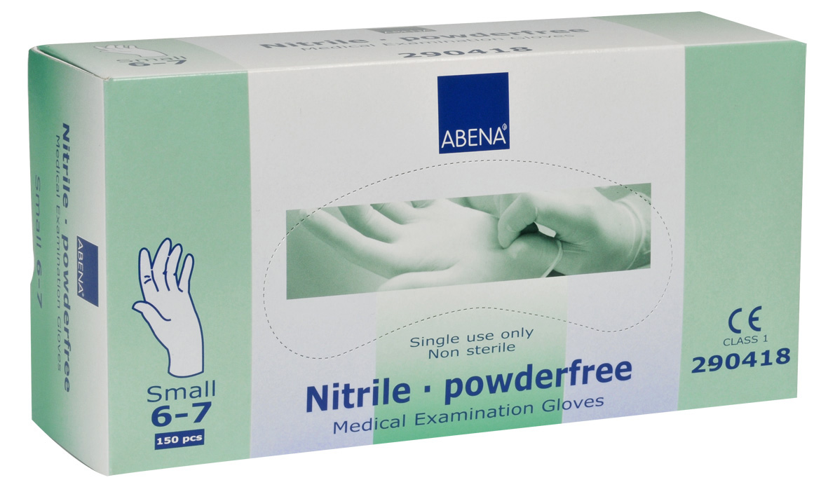 Nitrilhandske S 150/fp Blå - 2