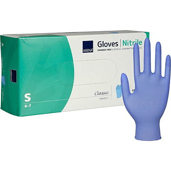 Nitrilhandske S 150/fp Blå