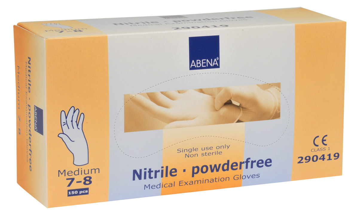 Nitrilhandske M 150/fp Blå - 2