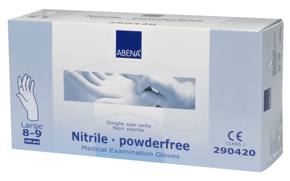 Nitrilhandske L 150/fp Blå - 2