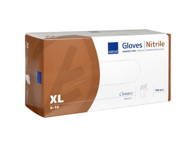 Nitrilhandske XL 150/fp Vit - 6