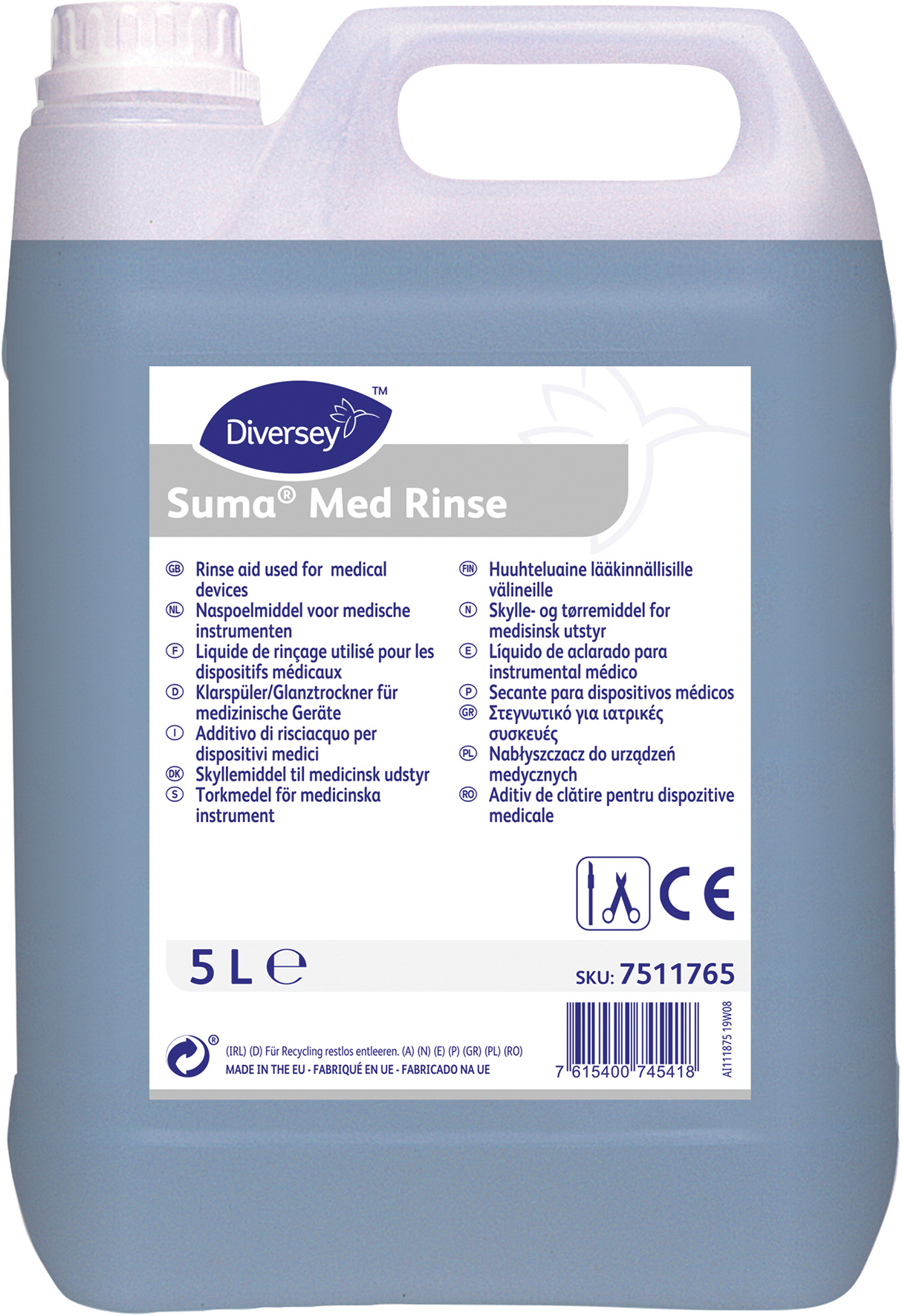 Torkmedel Suma Med Rinse 5L