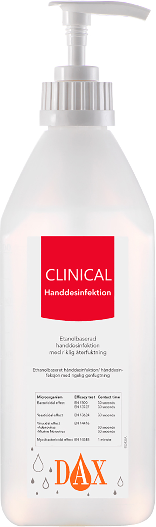 Clinical Handdes. DAX 600ml
