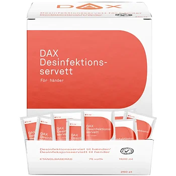 Desinfektservett DAX 250fp
