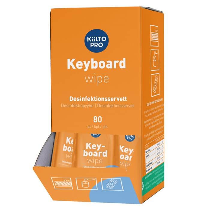 Keyboard Wipes 80/fp - 2