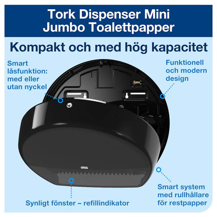 Dispenser T2 Mini Jumbo Svart - 2
