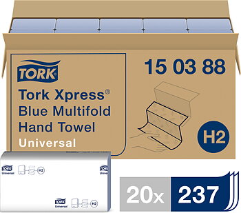 Handduk H2 Z 4740/fp Blå