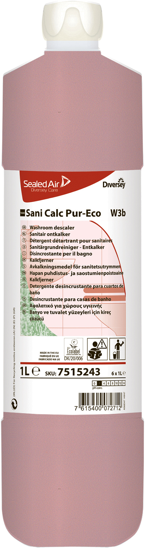 Avkalkningsmedel Sani Calc 1L