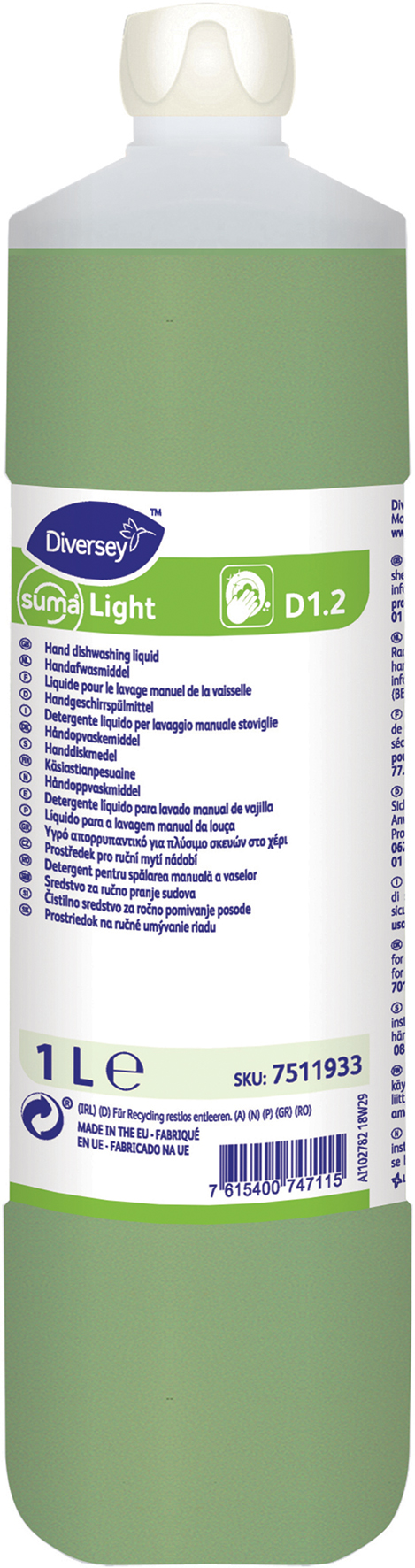Handdisk Suma Light 1l