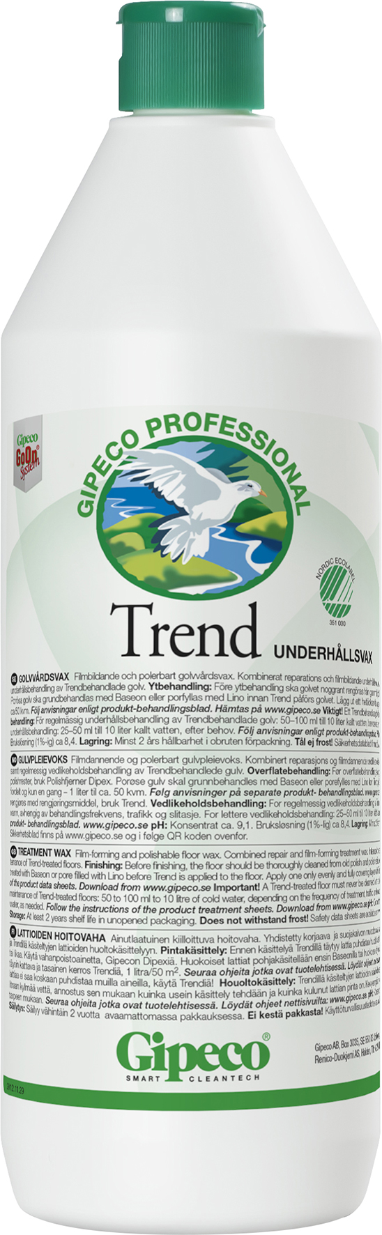 Golv/Underhållsvax Trend 1L