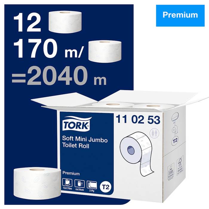 Toalettpapper T2 Mini Pr 12/fp - 11