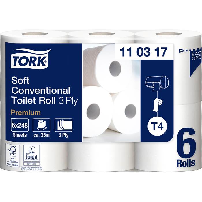 Toalettpapper T4 Premium 42/fp - 2