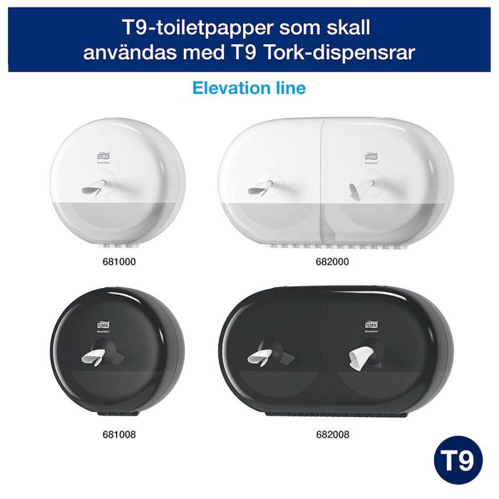 Toalettpapper T9 SmartOne 12fp - 9