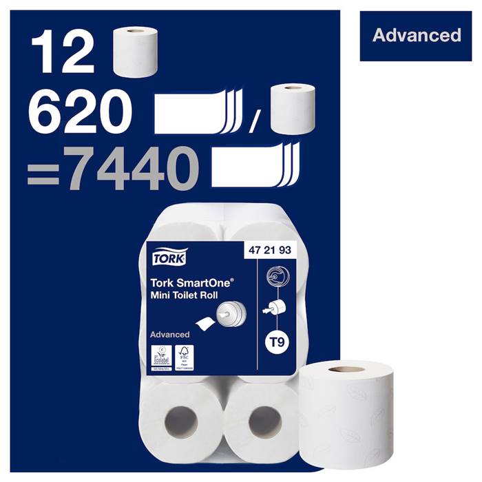 Toalettpapper T9 SmartOne 12fp - 8