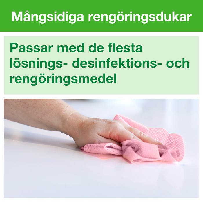 Rengöringsduk W8 Röd 40/fp - 6