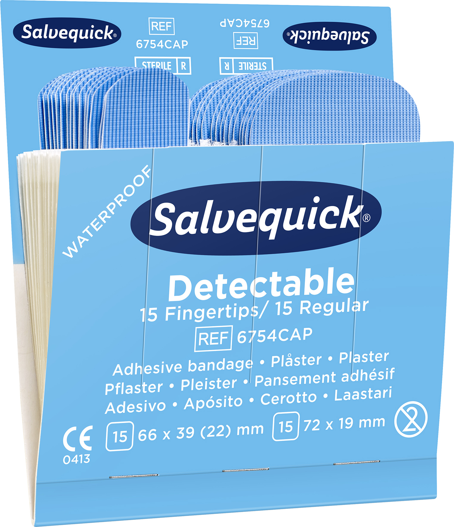 Plåsterrefill 6754 CAP 6x30fp
