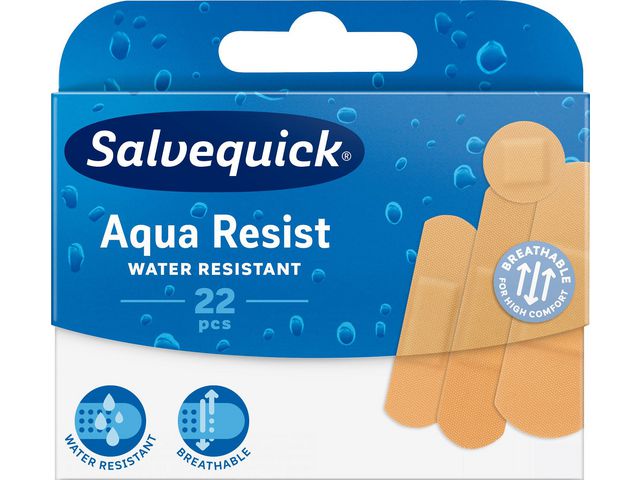 Plåster Salvequick Aqua 22/fp - 2