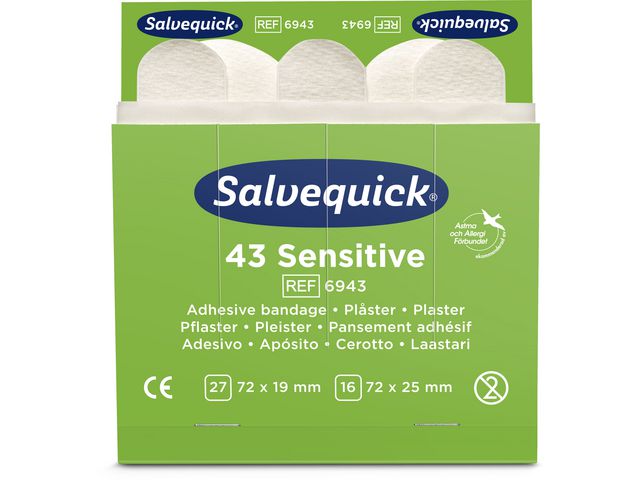 Plåsterrefill 6943 Sensi 6x43p - 2