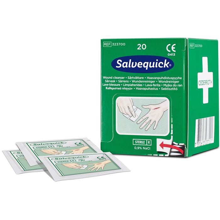 Sårtvättare Salvequick  20/ask - 2