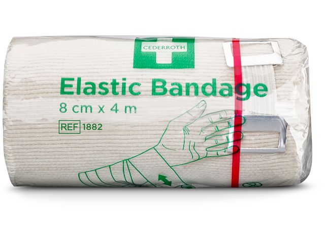 Elastisk binda 8cmx4m fäst1882 - 2