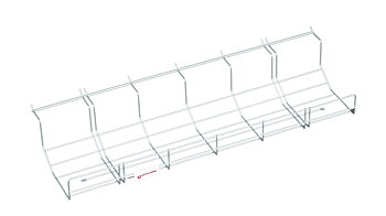 Kabeldike Quick 480 mm svart