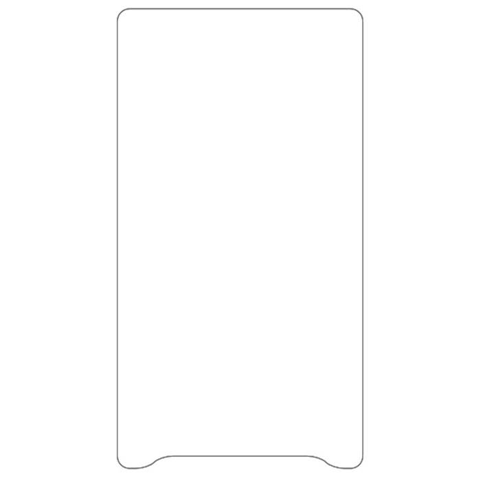 Golvskärm Edge 800x1500mm  grå - 2