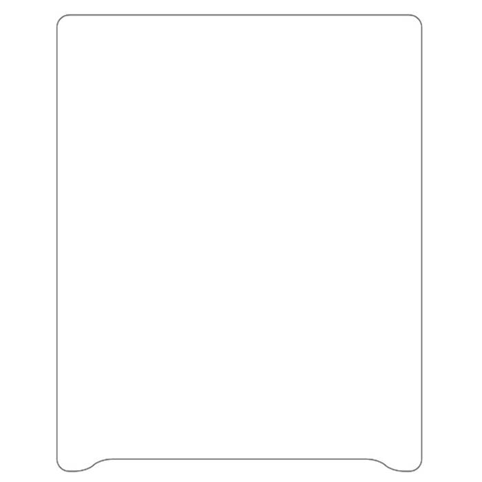 Golvskärm Edge 1200x1500mm grå - 2