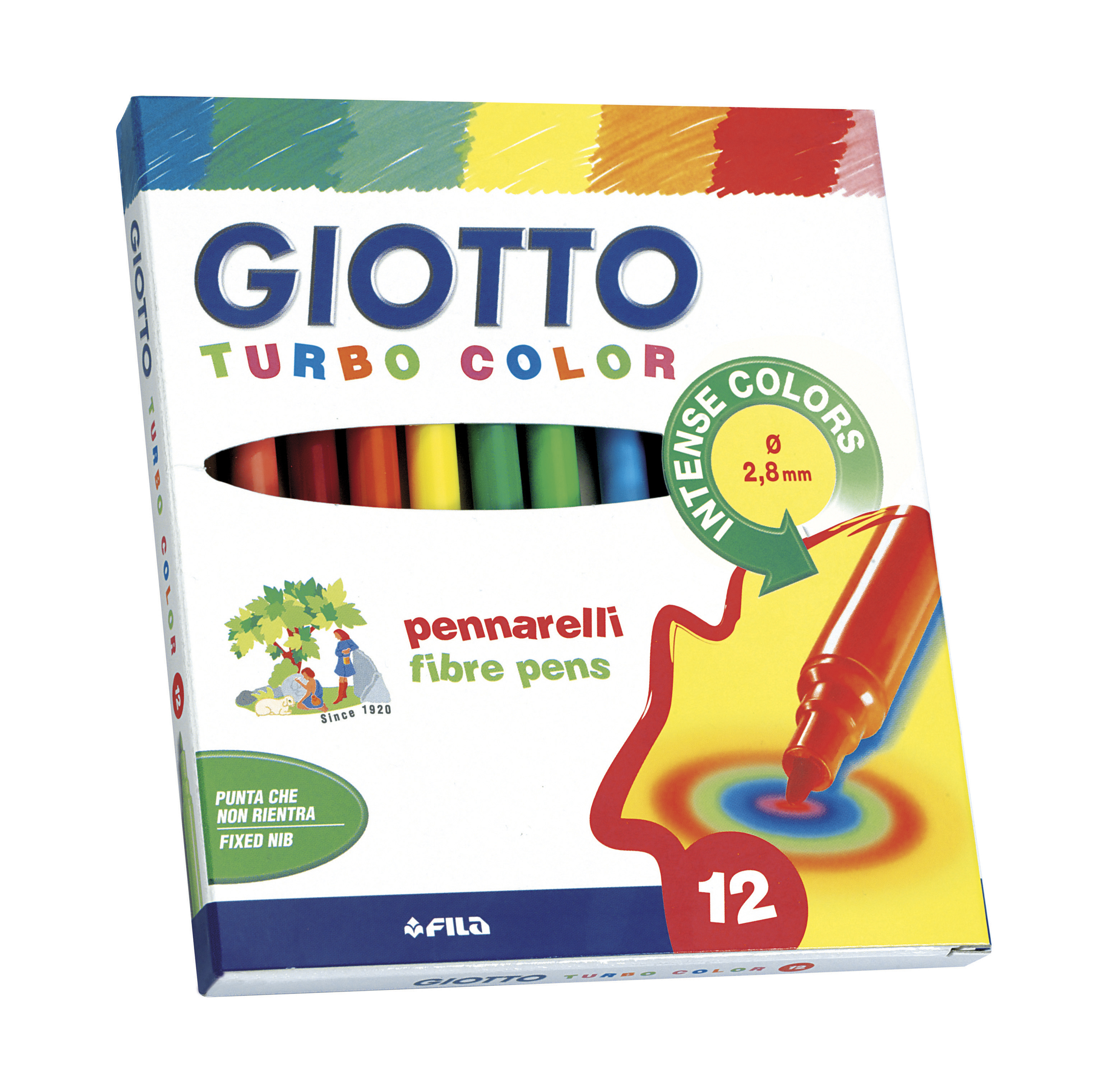Tuschpenna Giotto Turbo 12/fp
