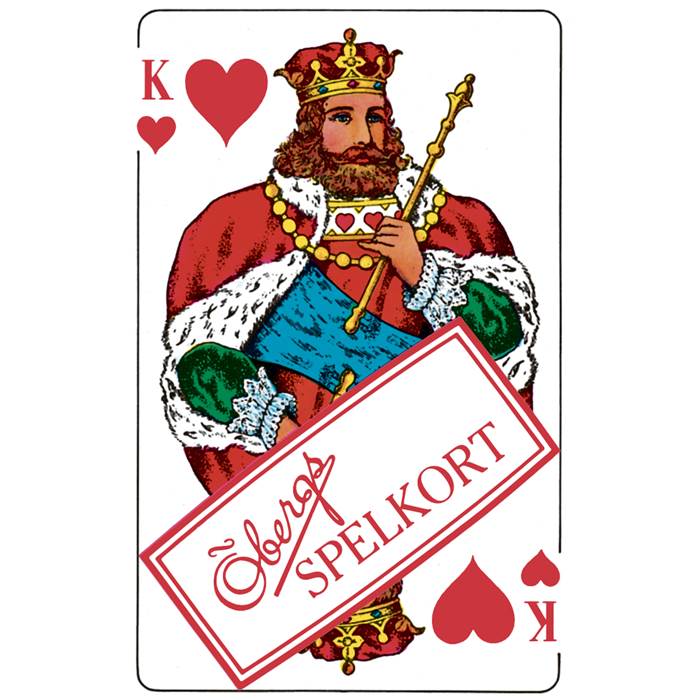 Spelkort Öbergs Poker blå - 2
