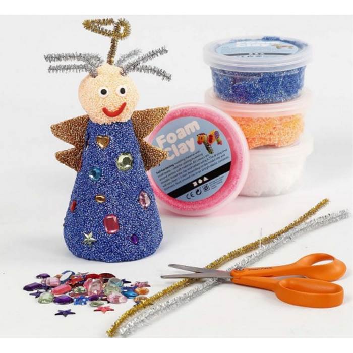 Lera Foam Clay mix färg 35gx10 - 3