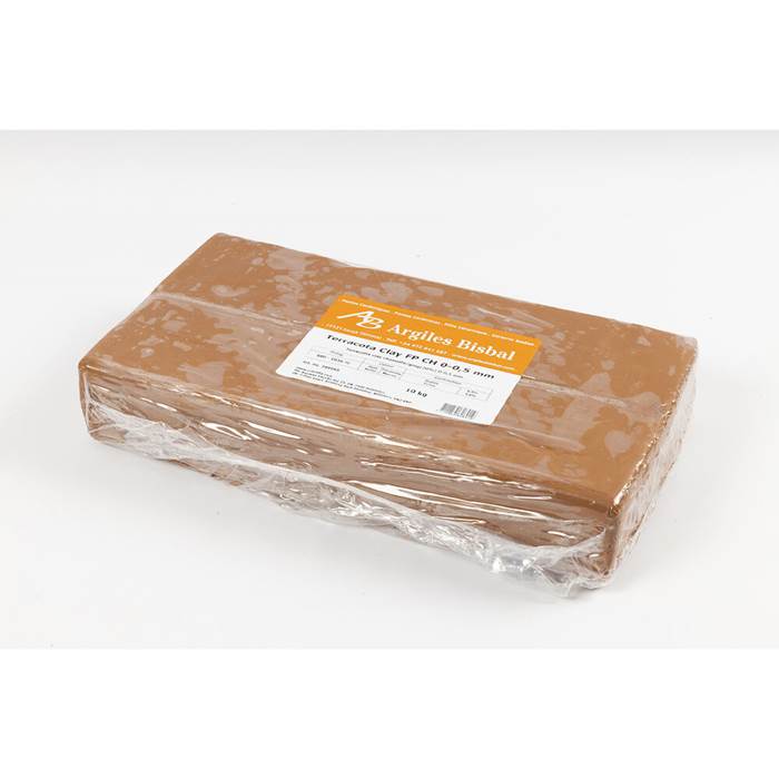 Rödlera med 20% chamotte 10kg - 2