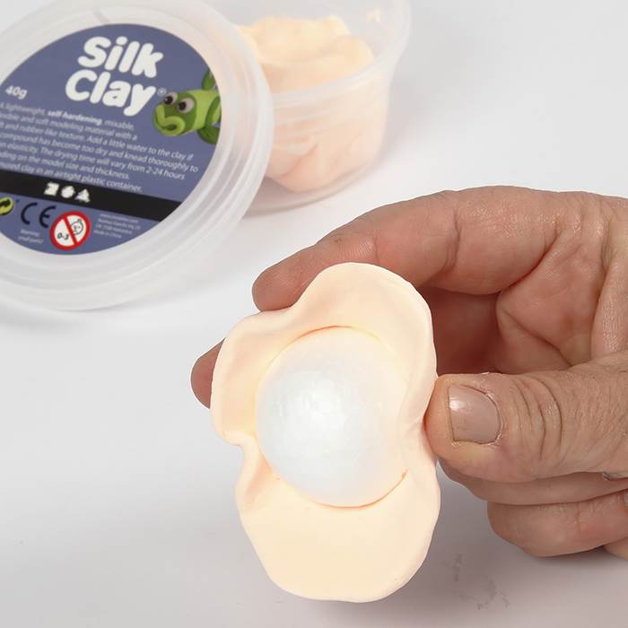 Lera Silk Clay ivory 40g - 8
