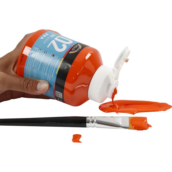 Readymix matt 500ml orange - 3