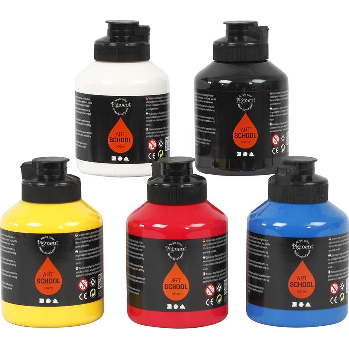 Akrylfärg Pigment 500ml 5/fp - 5