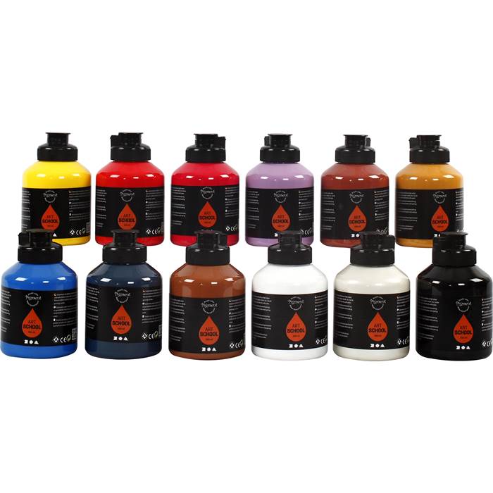 Akrylfärg Pigment 500ml 12/fp - 3