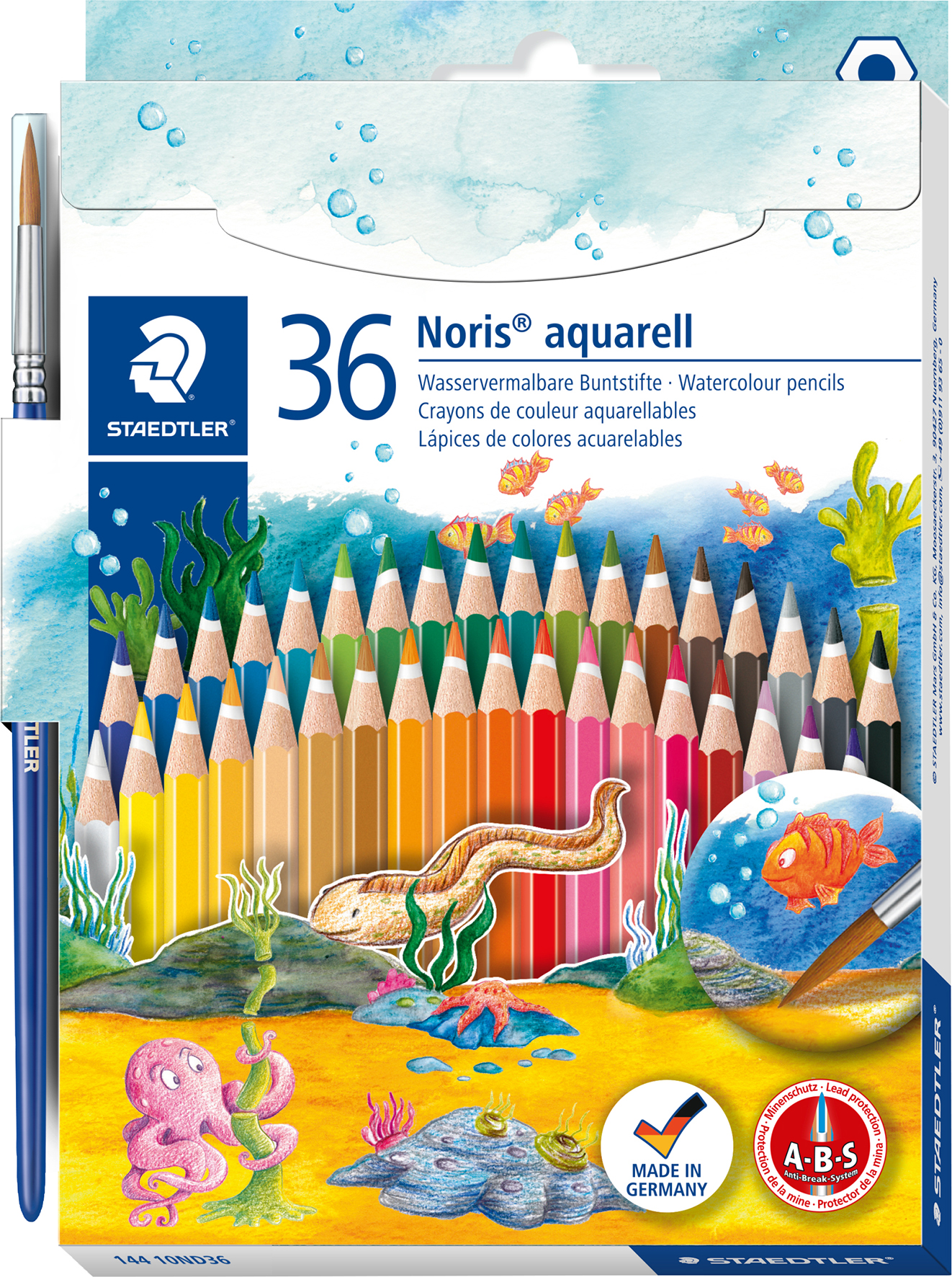 Akvarellpenna Staedtler 36/fp