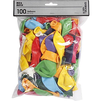 Ballonger runda 23cm 100/fp