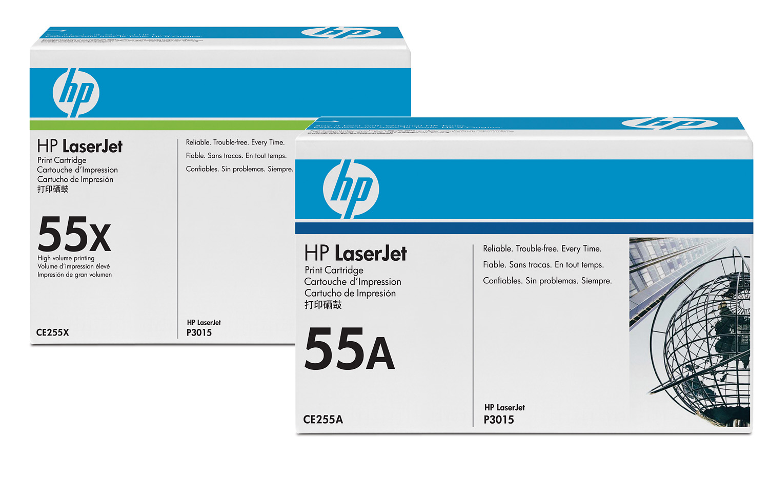 Toner HP 55A CE255A 6k Svart