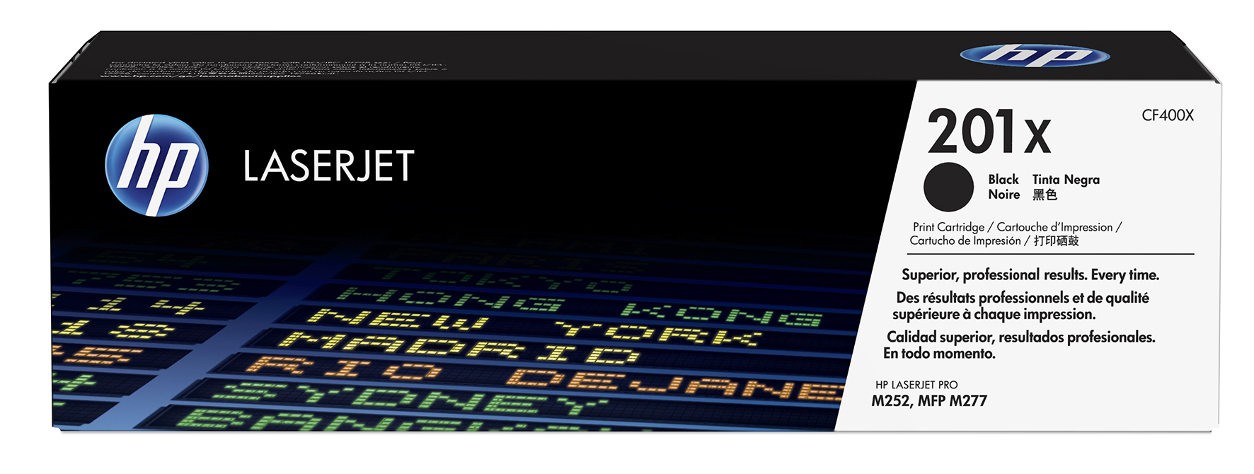 Toner HP 201X CF400X 2,8k Sv