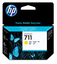 Bläck HP 711 CZ132A Gul 29ml