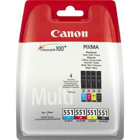 Bläck Canon CLI-551 CMYK 4/fp