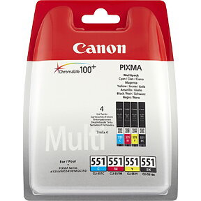 Bläck Canon CLI-551 CMYK 4/fp