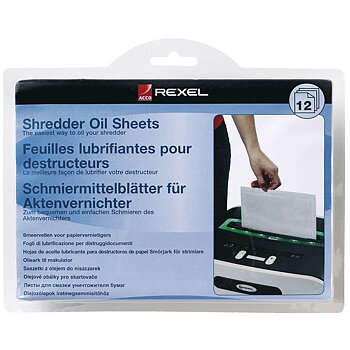Oljade ark Rexel 12/fp