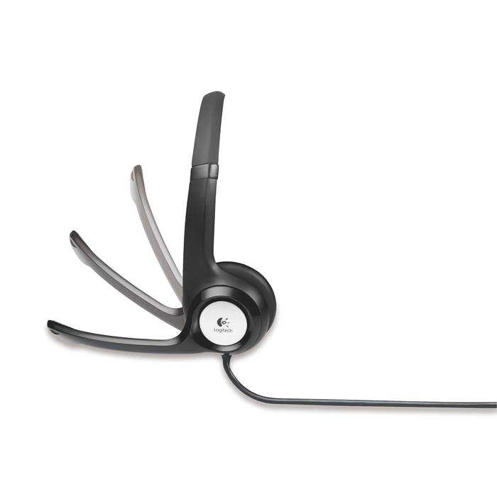 Headset hörlurar Logitech H390 - 2