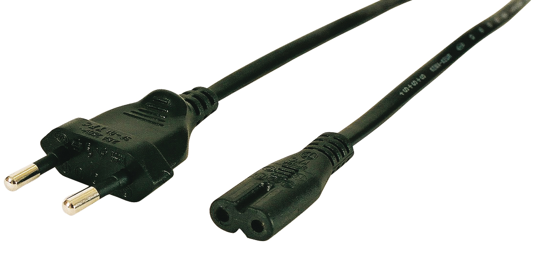 Nätkabel Euro 1,8m