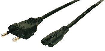 Nätkabel Euro 1,8m