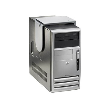 CPU-hållare Plain silver