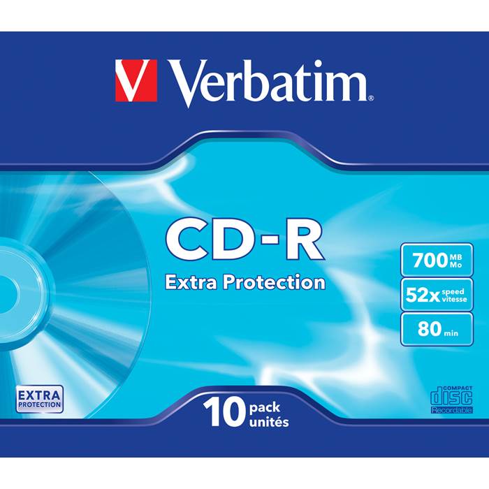 CD-R Verbatim Slimcase 10/fp - 2