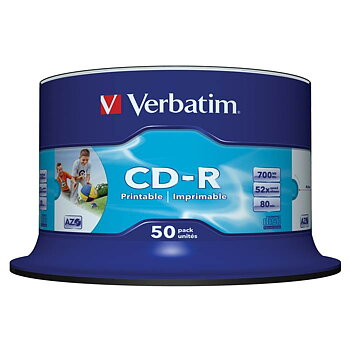 CD-R Verbatim Printable 50/fp